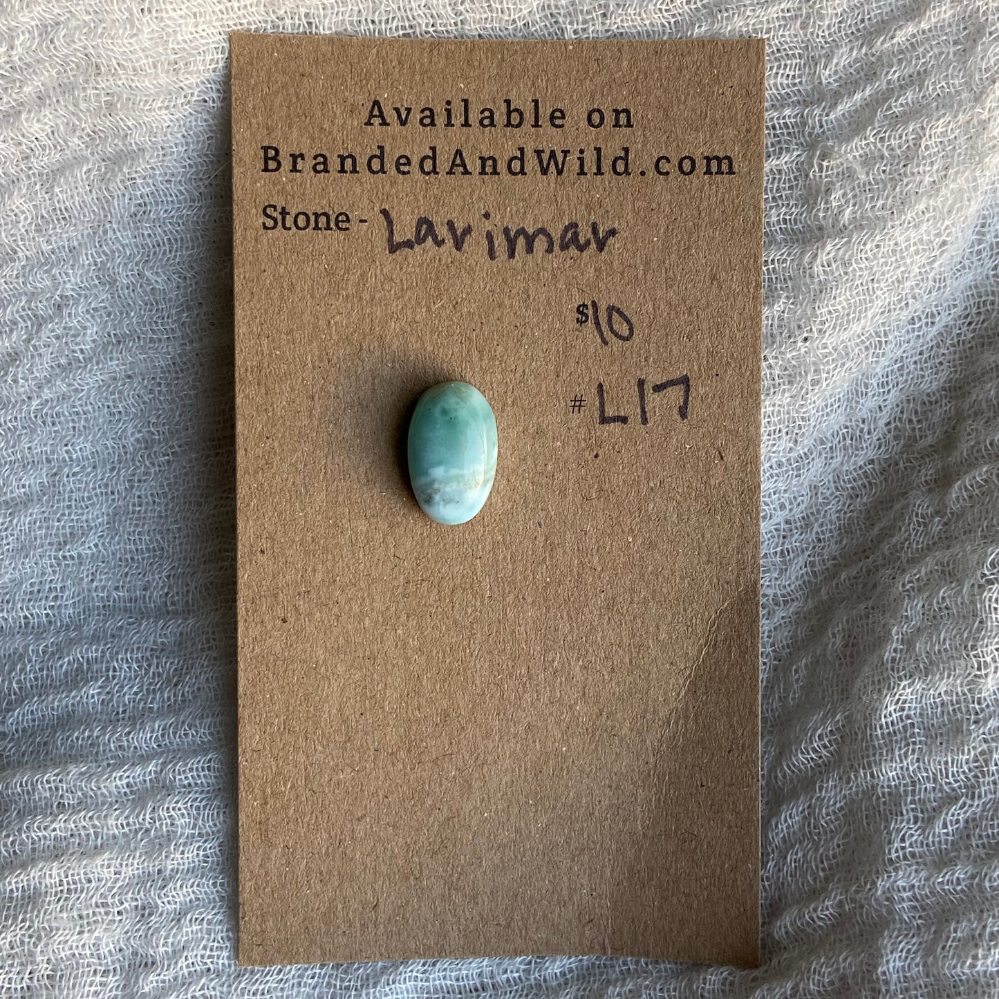 Larimar Cabochon - L17