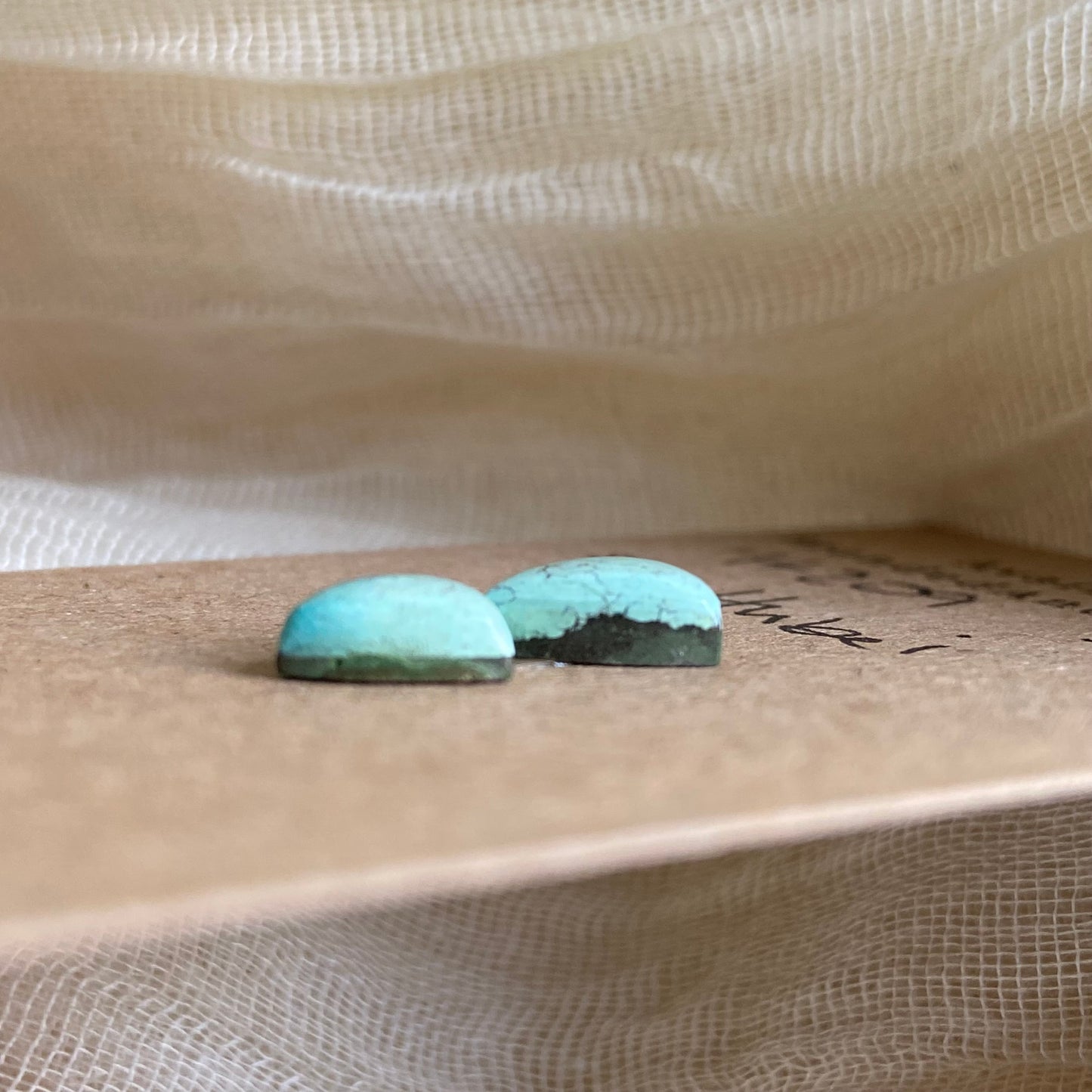 Hubei Turquoise Cabochon - H209 AEBA8D90-6F41-498C-AA82-D3367CBA48C4 Brandedandwild.com