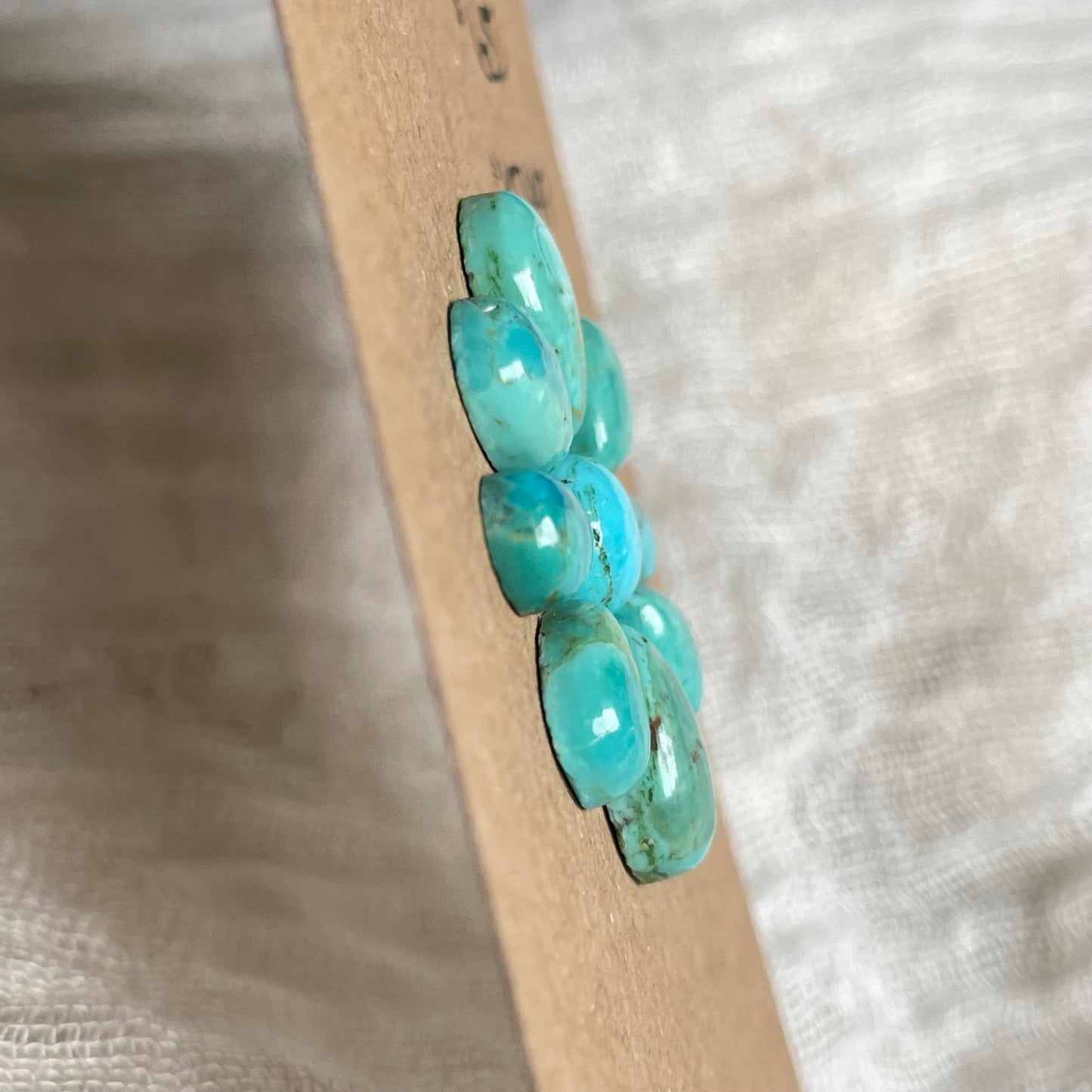 Kingman Turquoise Cabochon - KT149 AEC3C450-2682-472B-8A0D-E8E7990D7453 Brandedandwild.com