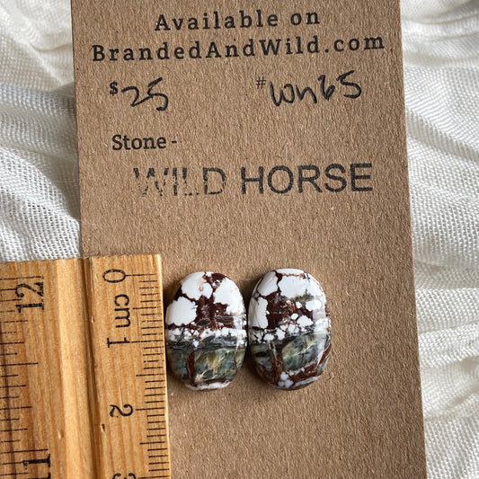 Wild Horse Cabochon - WH65 AEC68D47-9F9B-456D-929E-65E6FE054771 Brandedandwild.com