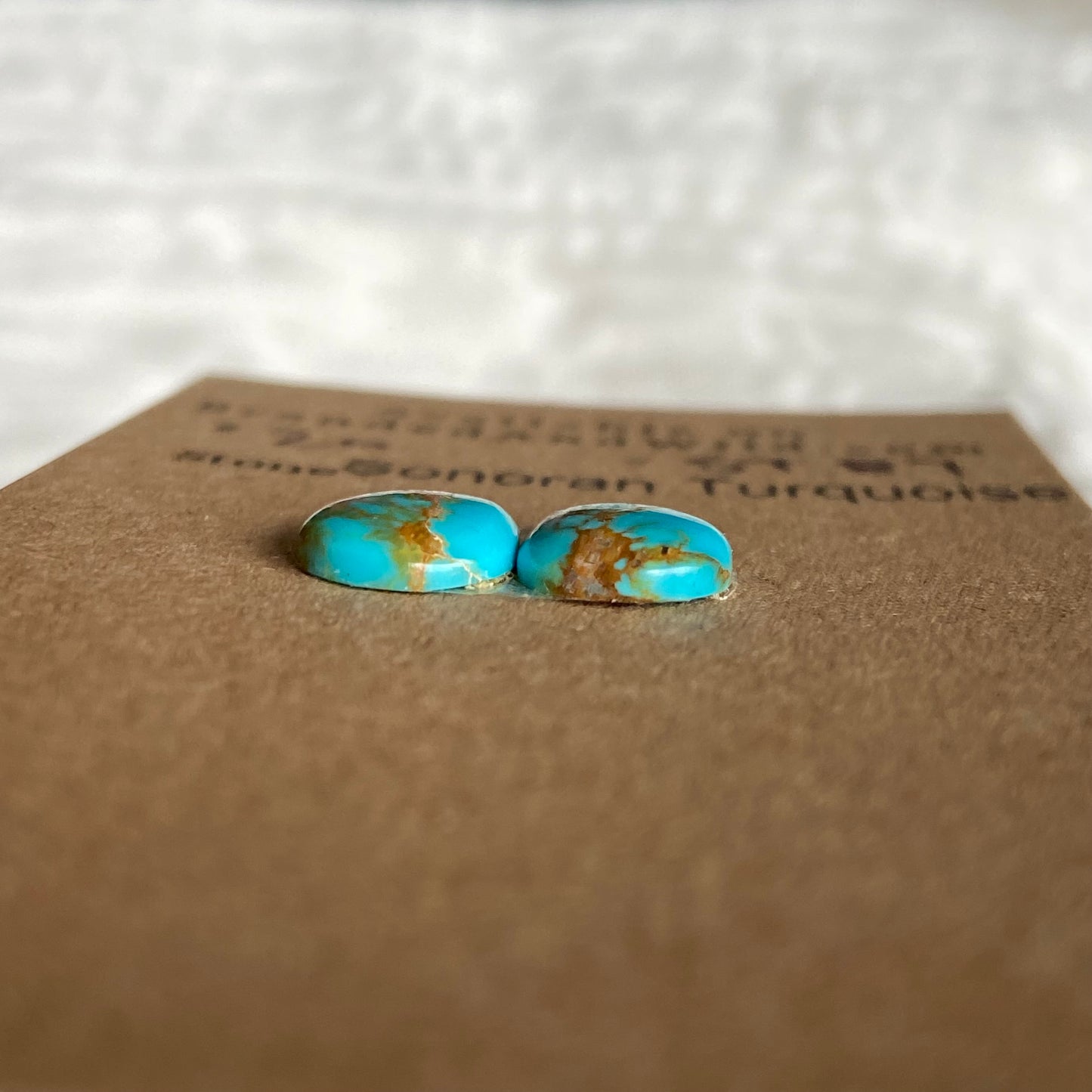 Sonoran Turquoise Cabochon - ST87 AEEC75A0-596A-4D3C-89E6-AF5288461B68 Brandedandwild.com