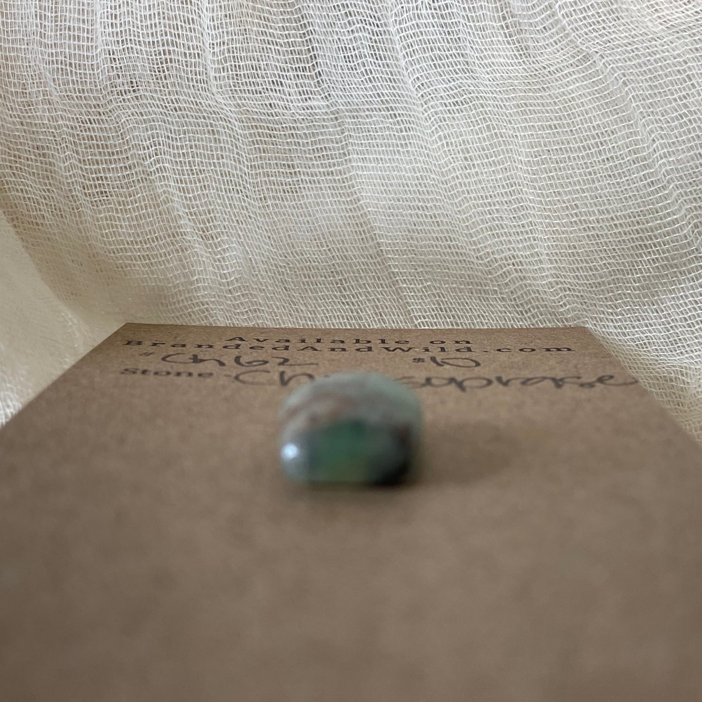 Chrysoprase Cabochon - Ch62 AEECC43F-4905-4A59-B969-C1FFFA9CD870 Brandedandwild.com