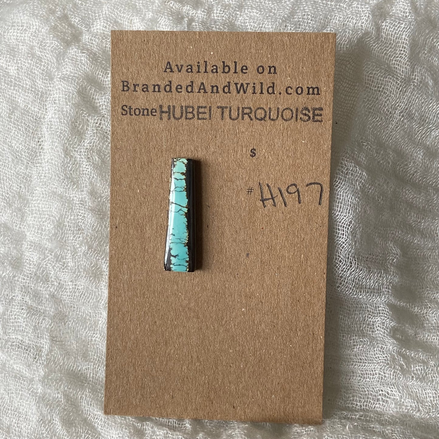 Hubei Turquoise Cabochon - H197