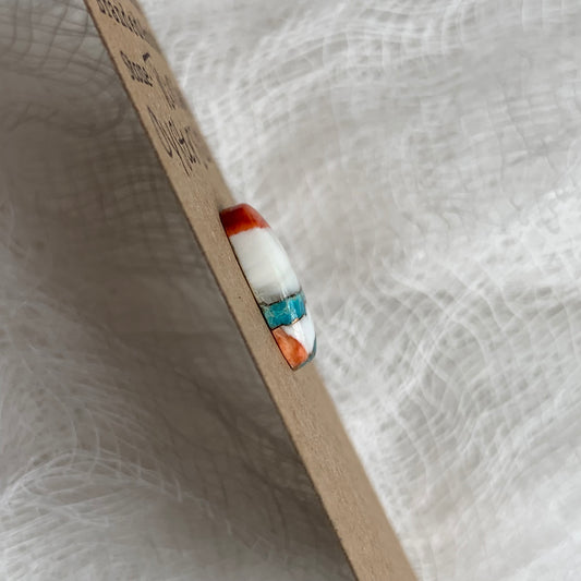 Turquoise, Oystershell, Copper Cabochon - TOC87