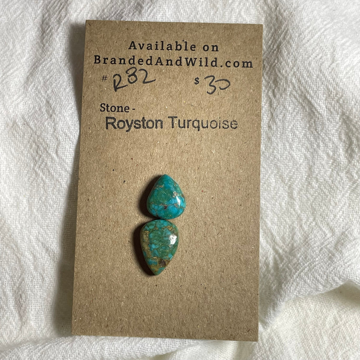 Royston Turquoise Cabochon - R82