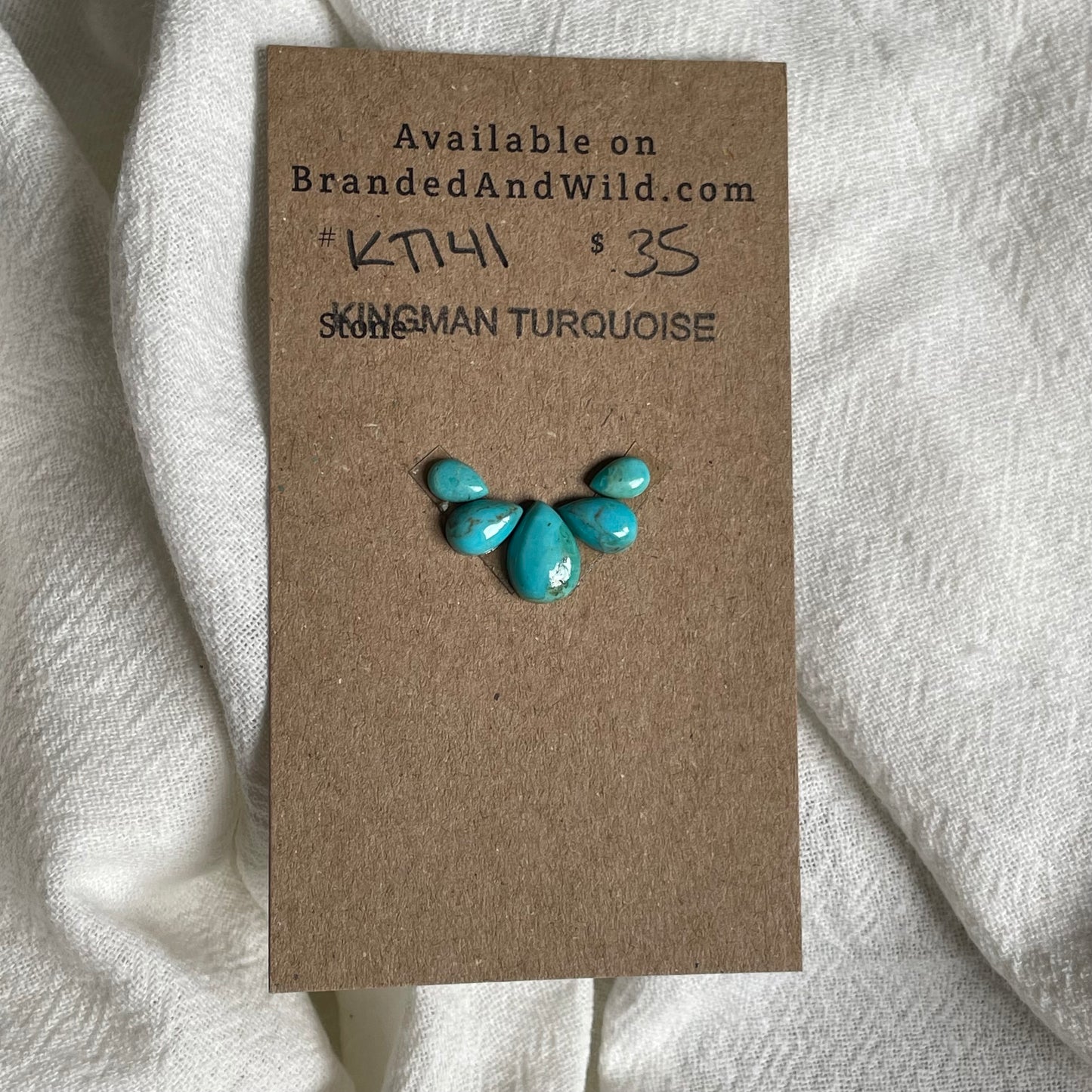 Kingman Turquoise Cabochon - KT141