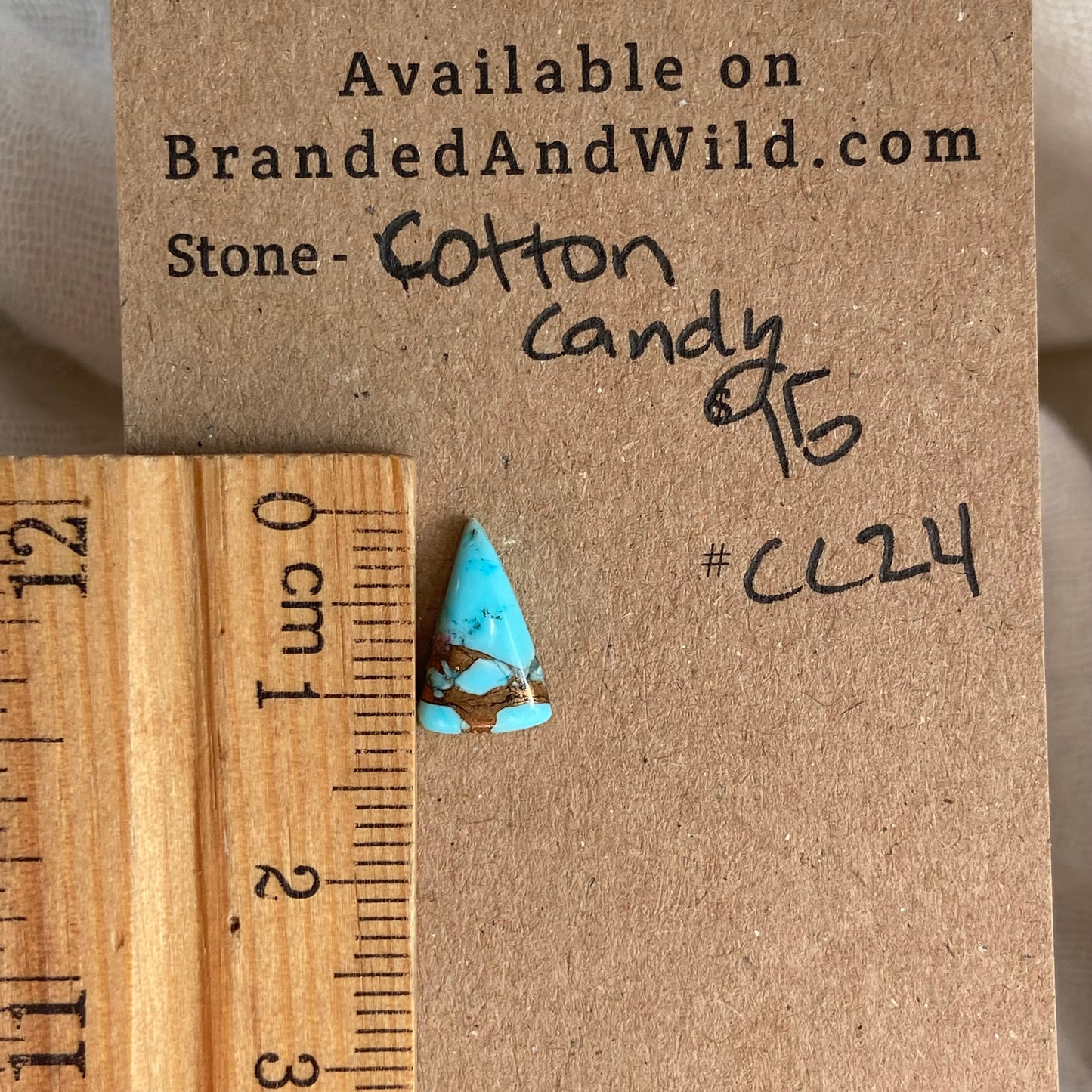 Cotton Candy Cabochon - CC24 AF974AB9-922B-4045-A982-0DA80967AAB6 Brandedandwild.com