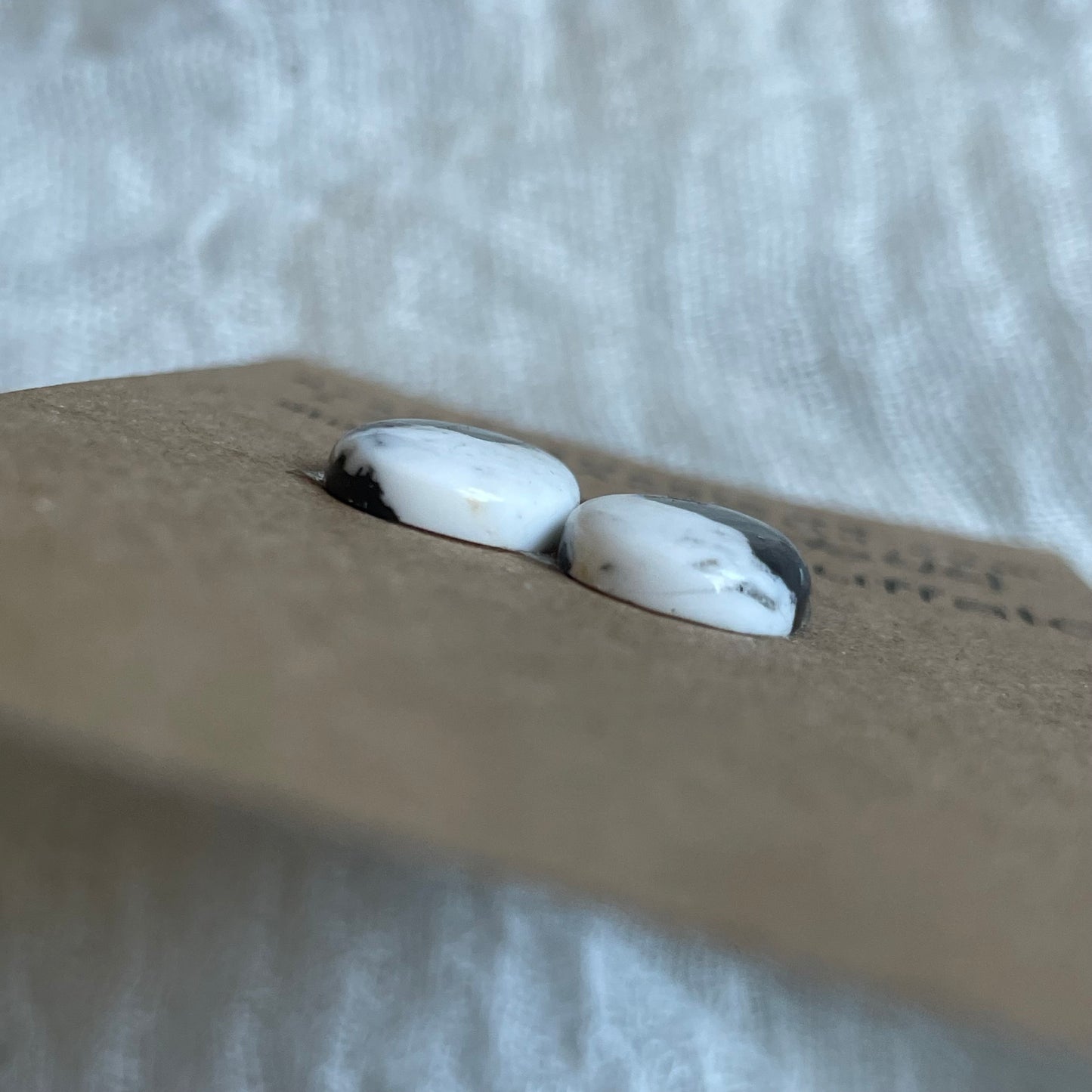 White Buffalo Cabochon - WB44
