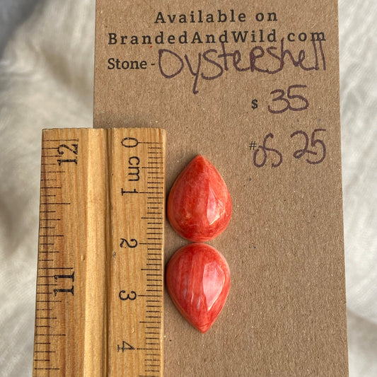 Oystershell Cabochon - 0S25