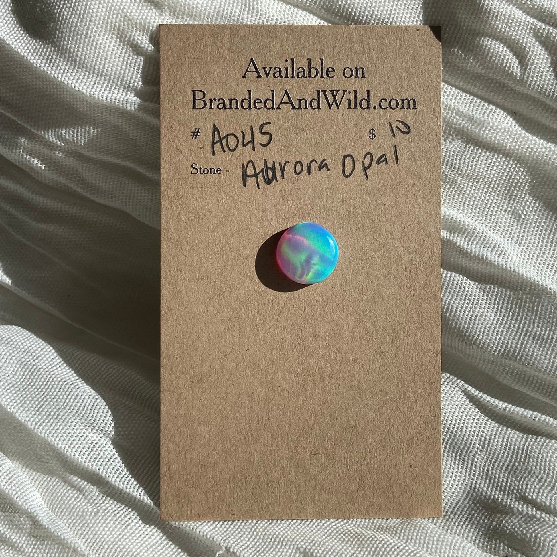 Aurora Opal Cabochon - A045 AFFA6EB6-17CC-4130-AFDB-DEC43C7A0AAC Brandedandwild.com