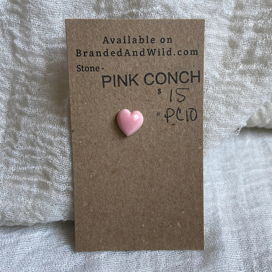 Pink Conch Cabochon - PC10