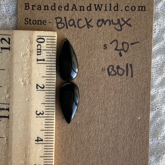 Black Onyx - Cabochon - BO11