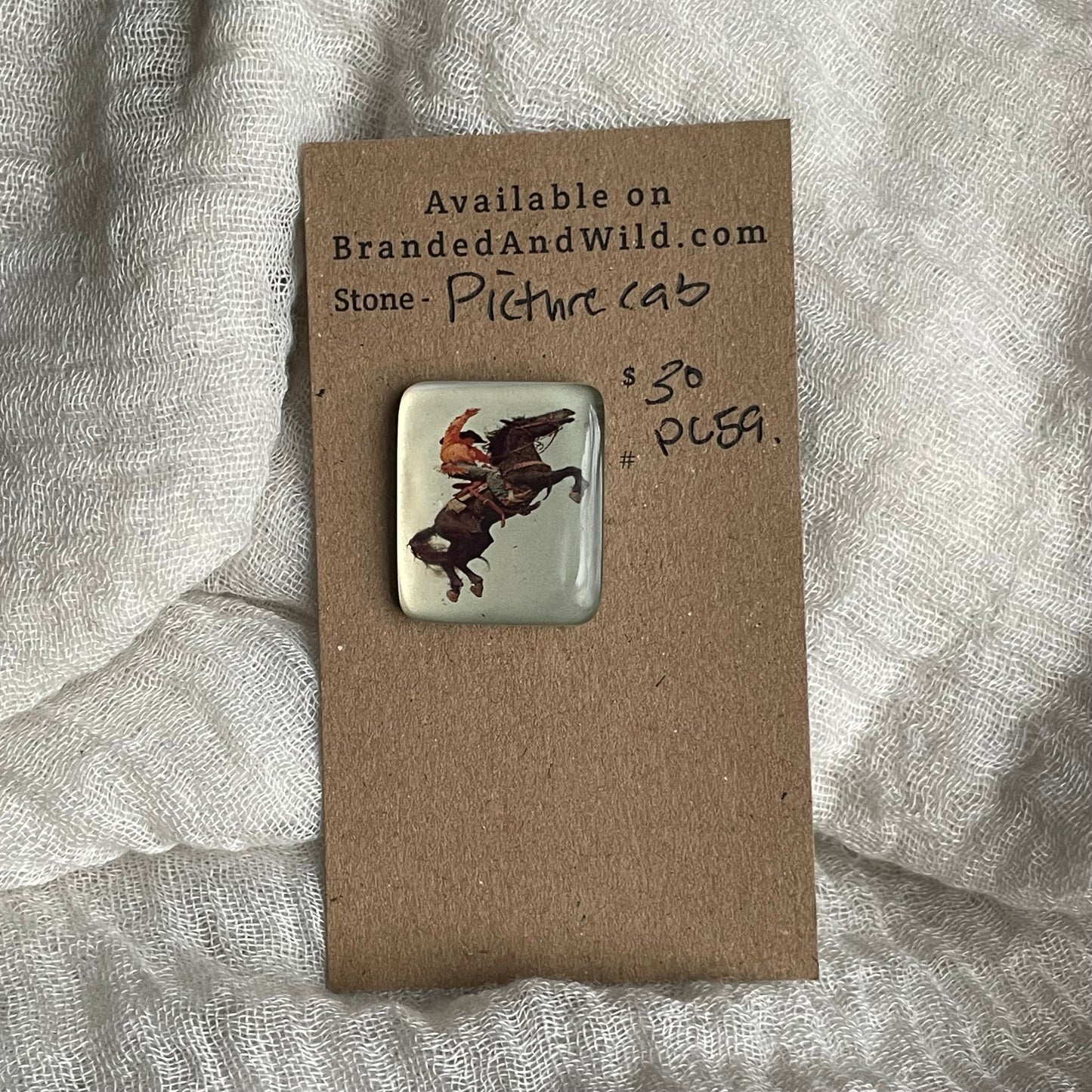 Picture Cabochon - Cabochon - PC59 B03AD477-615D-4116-93C8-0C44645E77F6 Brandedandwild.com