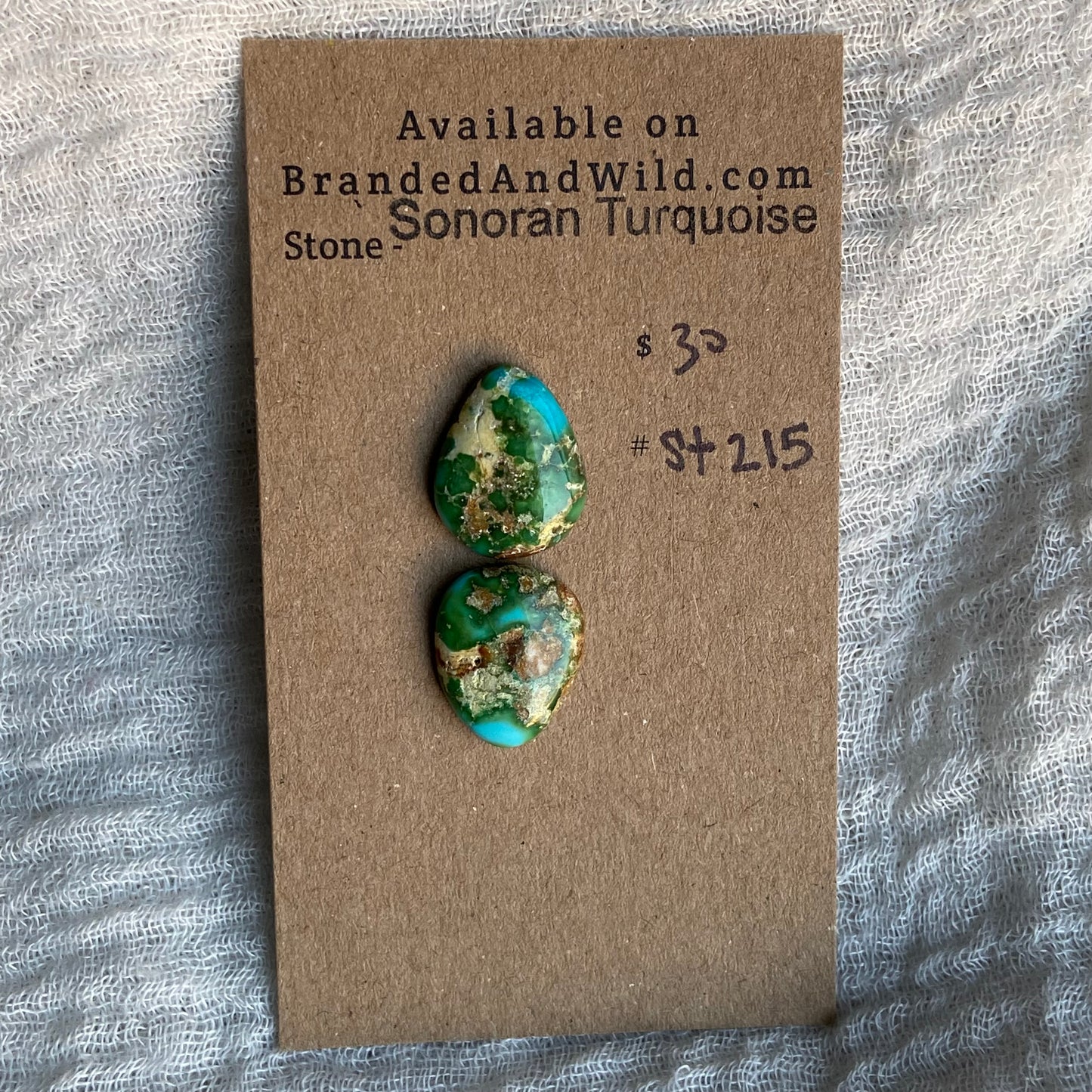 Sonoran Turquoise Cabochon - ST215
