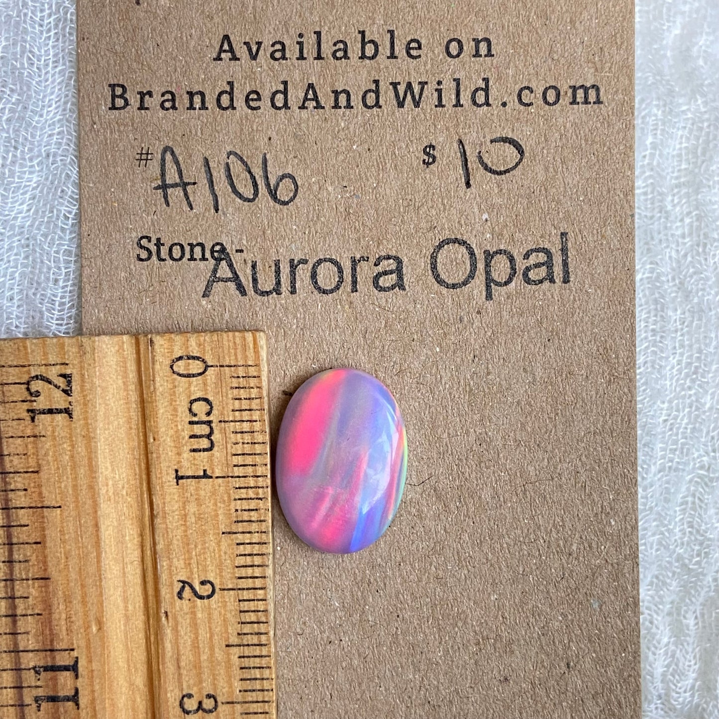 Aurora Opal Cabochon - A106