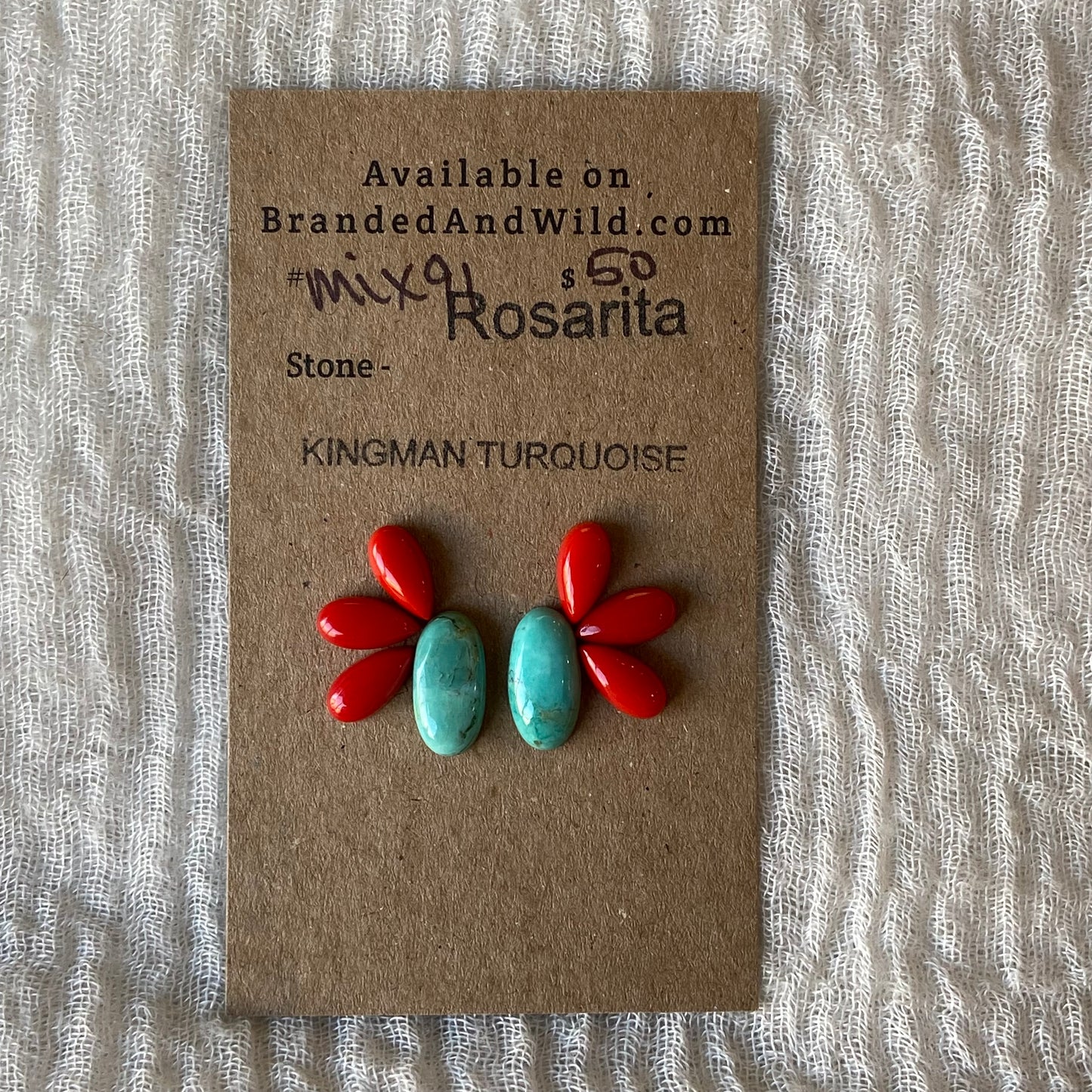 Rosarita / Kingman Cabochon - MIX91