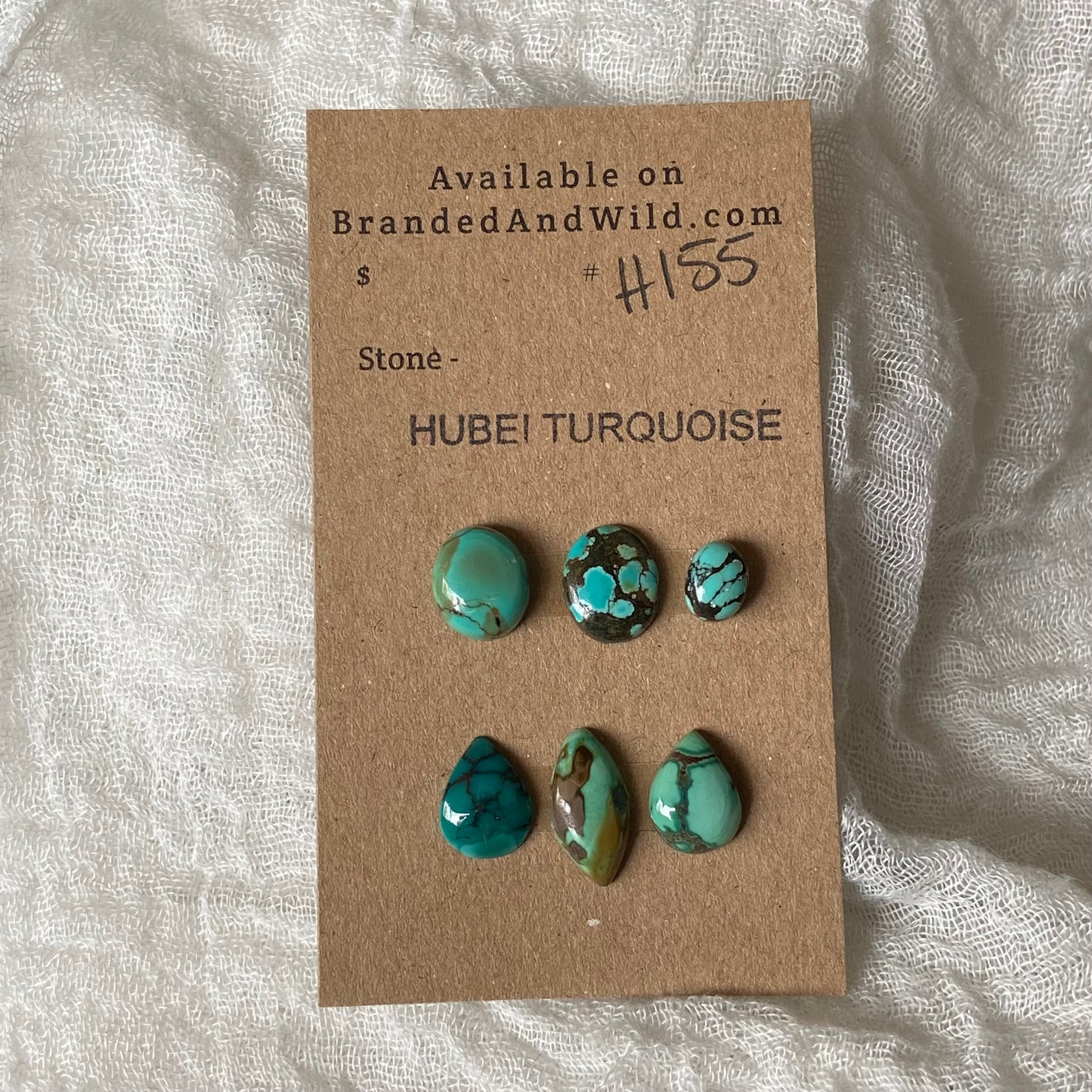 Hubei Turquoise Cabochon - H155