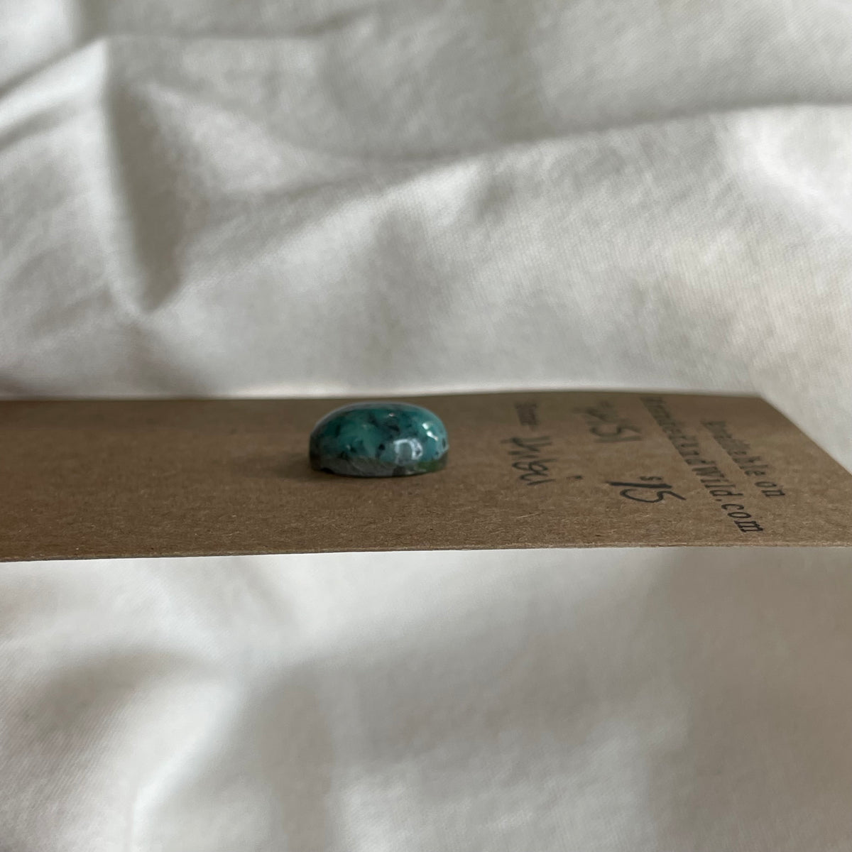Hubei Turquoise Cabochon - H151 B0A0840E-35FC-485B-B462-CD6177AB4431 Brandedandwild.com