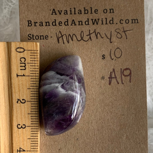 Amethyst Cabochon - A19