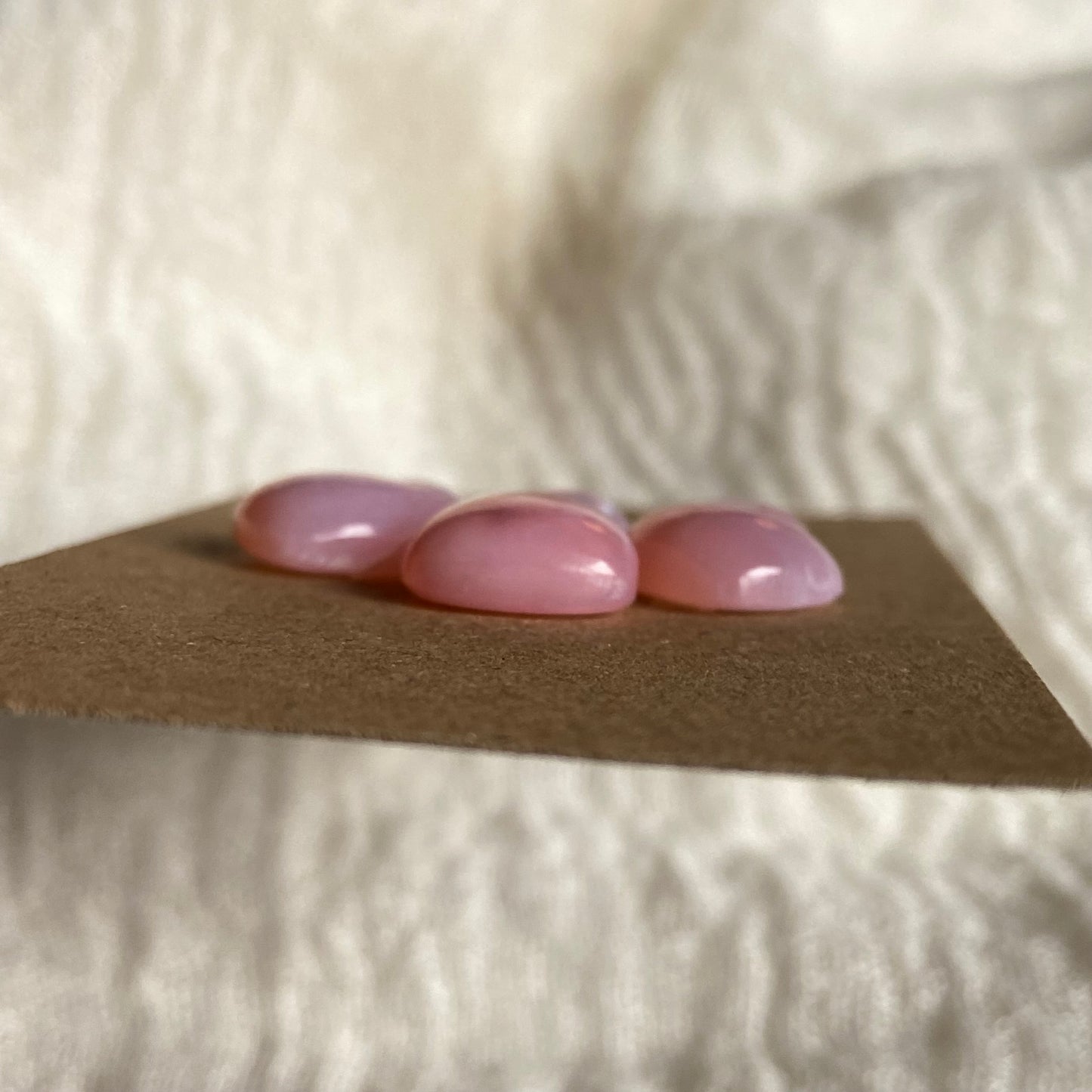 Pink Opal Cabochon - P25 B0B6198F-C6FD-4D20-8607-85B2F15C53DA Brandedandwild.com
