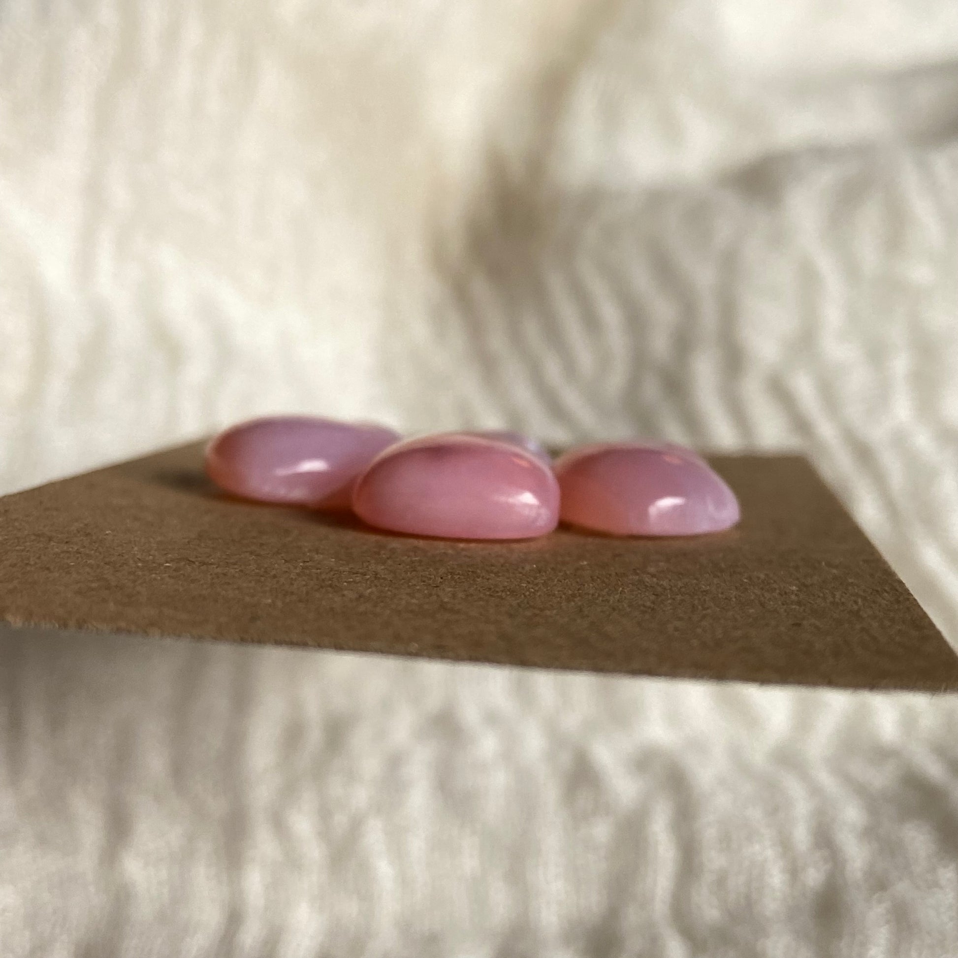 Pink Opal Cabochon - P25 B0B6198F-C6FD-4D20-8607-85B2F15C53DA Brandedandwild.com