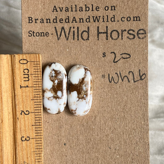 Wild Horse Cabochon - WH26 B0C36E90-E690-476F-A829-27F3A29284F0 Brandedandwild.com