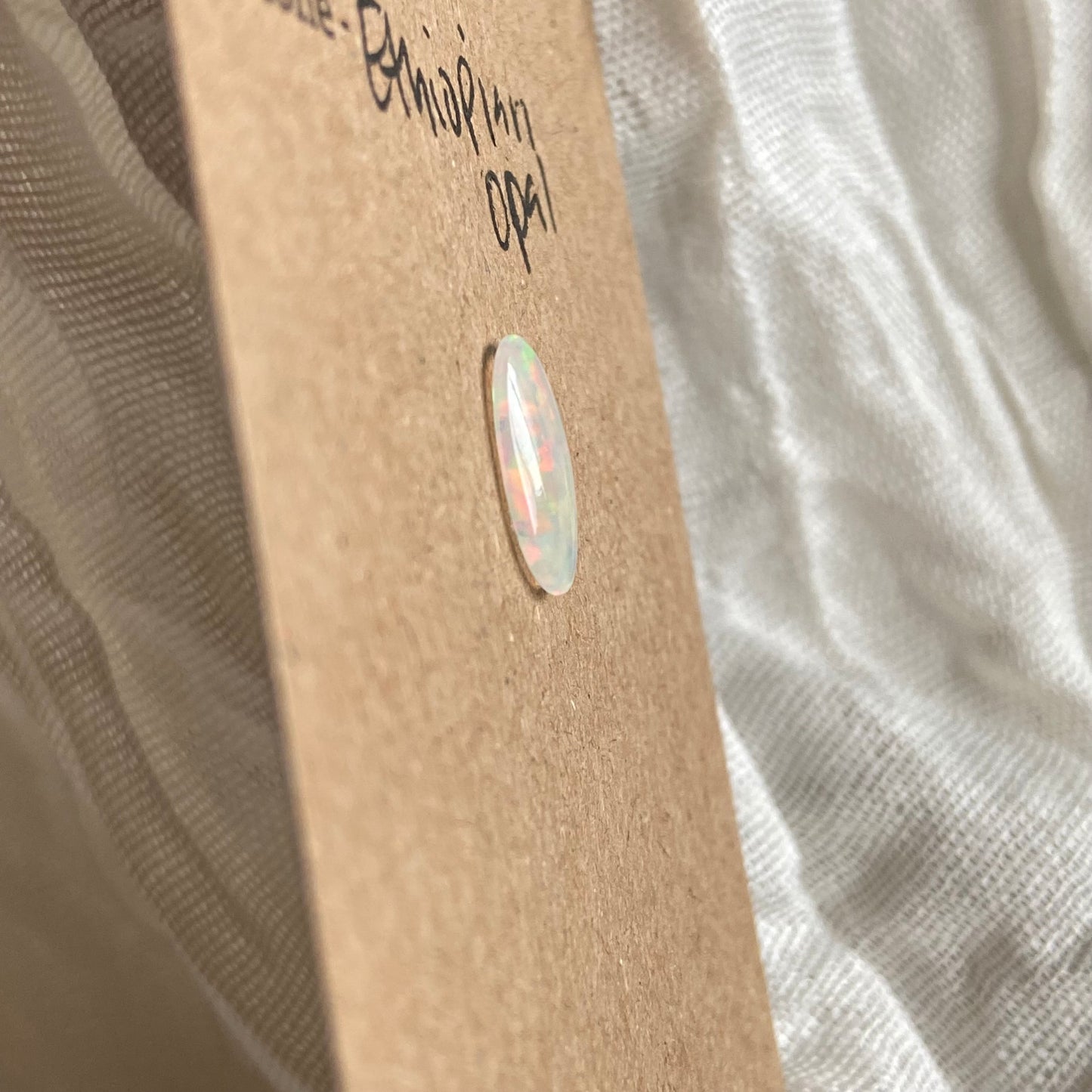 Ethiopian Opal Cabochon - E11 B0CC1399-7F40-45E0-A641-55BD2074AE69 Brandedandwild.com
