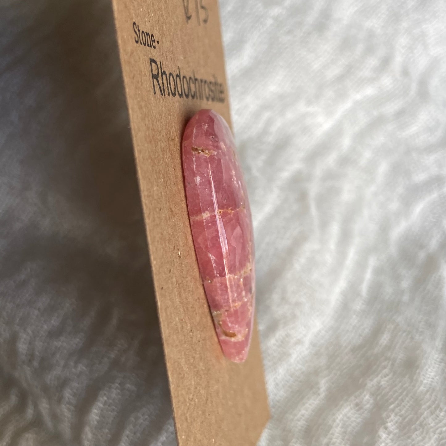 Rhodochrosite Cabochon - R73