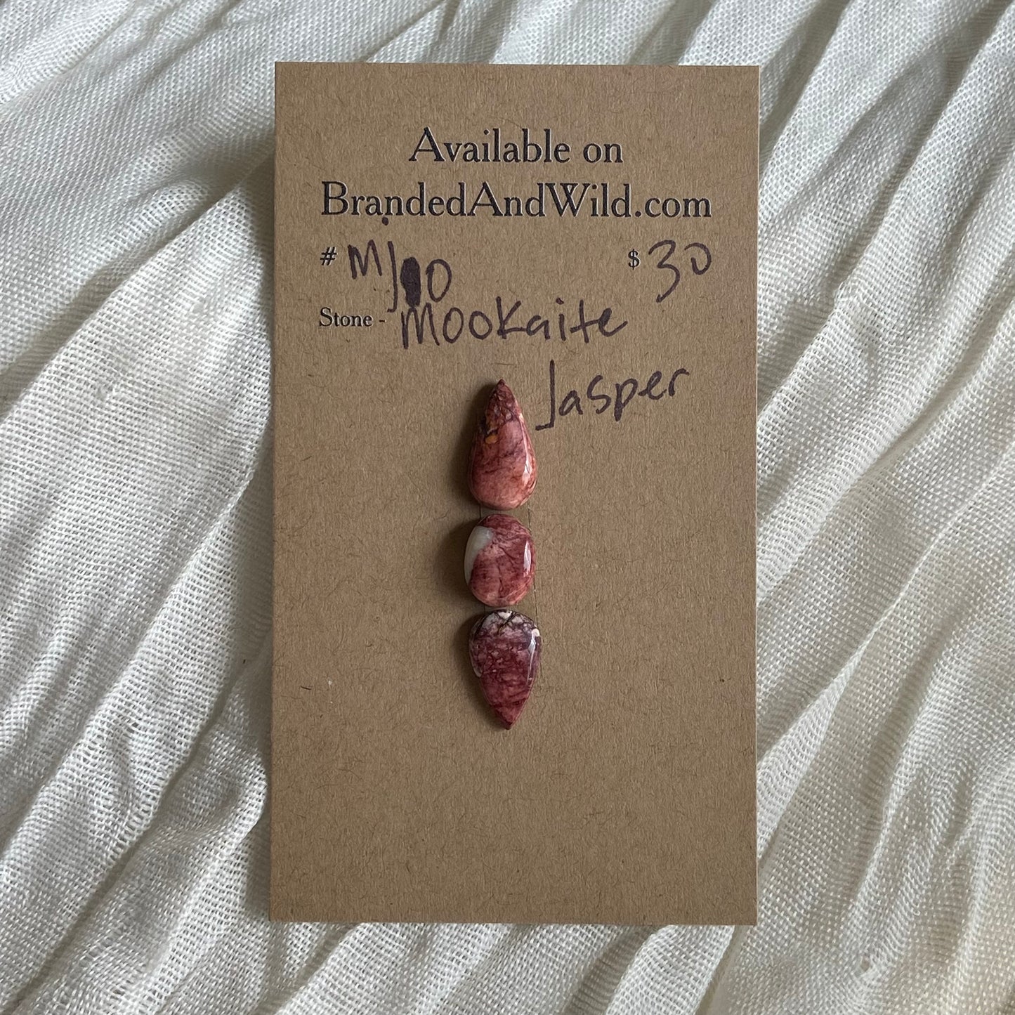 Mookaite Jasper Cabochon - MJ10 B0DADABD-4AA5-42FD-9FBE-08D4B3A79B9E Brandedandwild.com