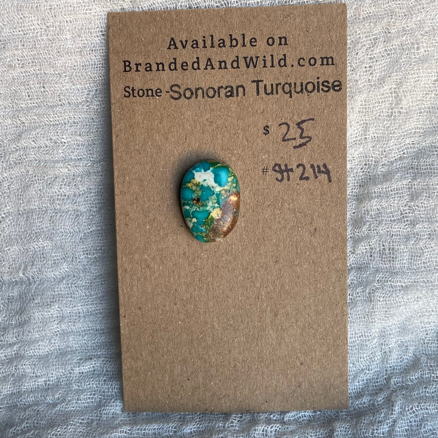 Sonoran Turquoise Cabochon - ST214