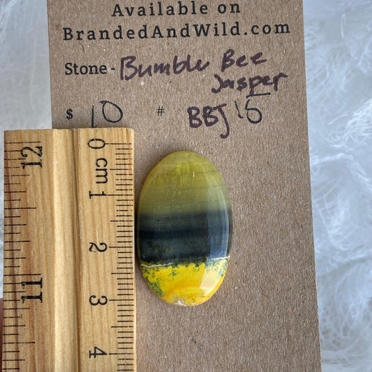 Bumblebee Jasper Cabochon - BBJ15