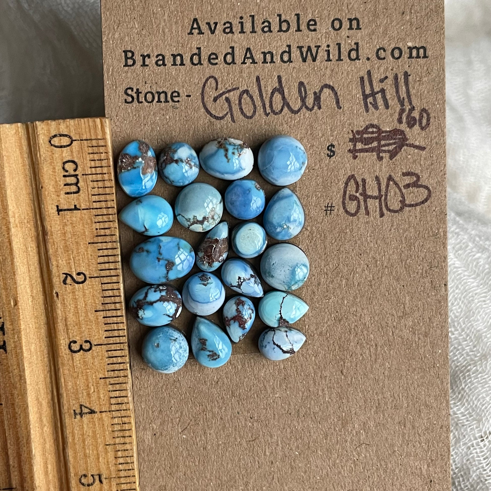 Golden Hill Cabochon - GH03 B111228D-6807-4F2E-97BD-1E84C41E2697 Brandedandwild.com