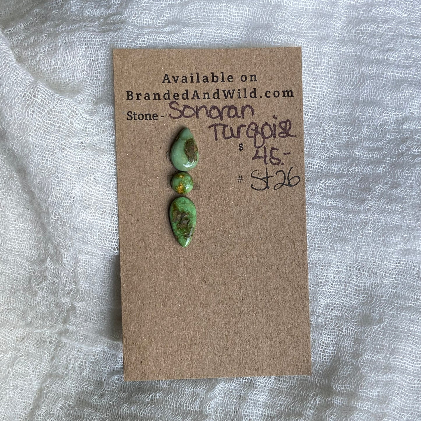 Sonoran Turquoise Cabochon - ST26