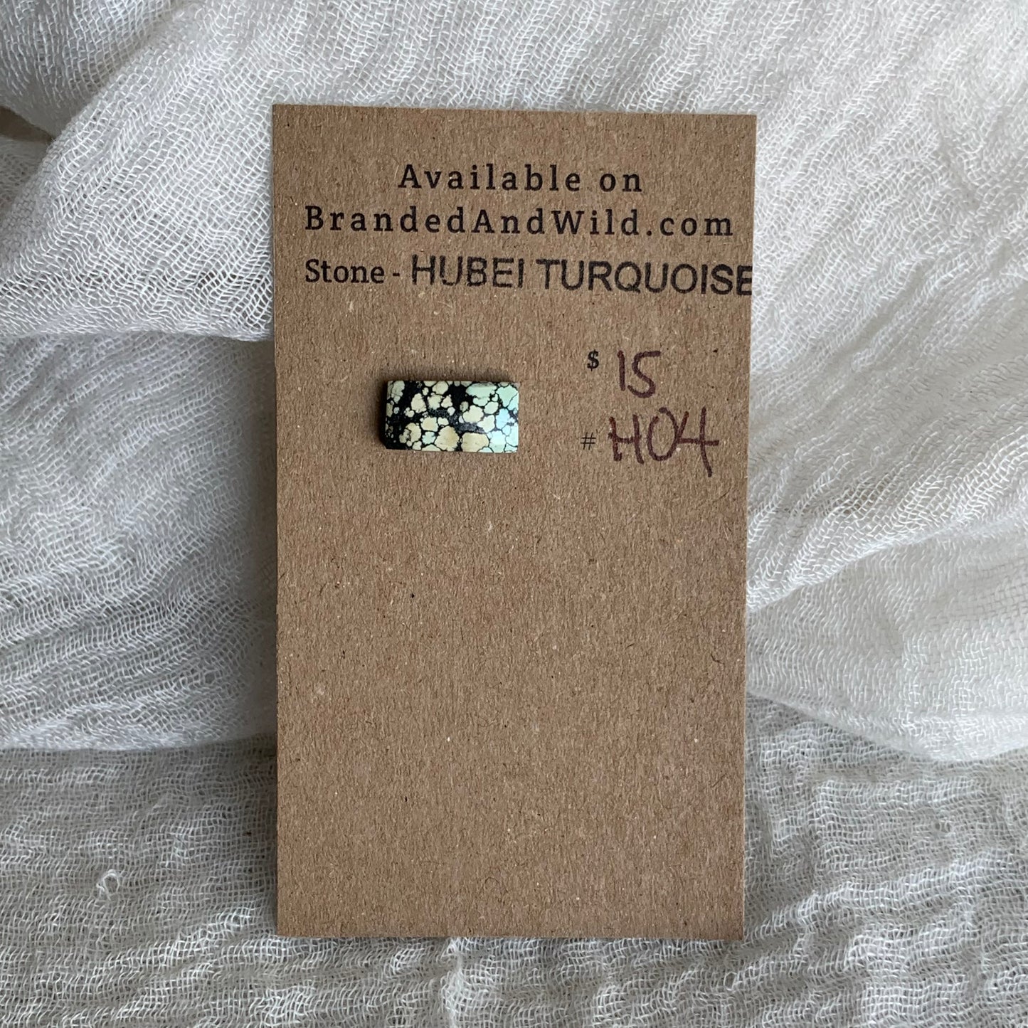 Hubei Turquoise Cabochon - H04