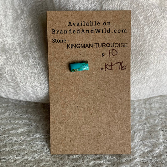Kingman Turquoise Cabochon - KT76