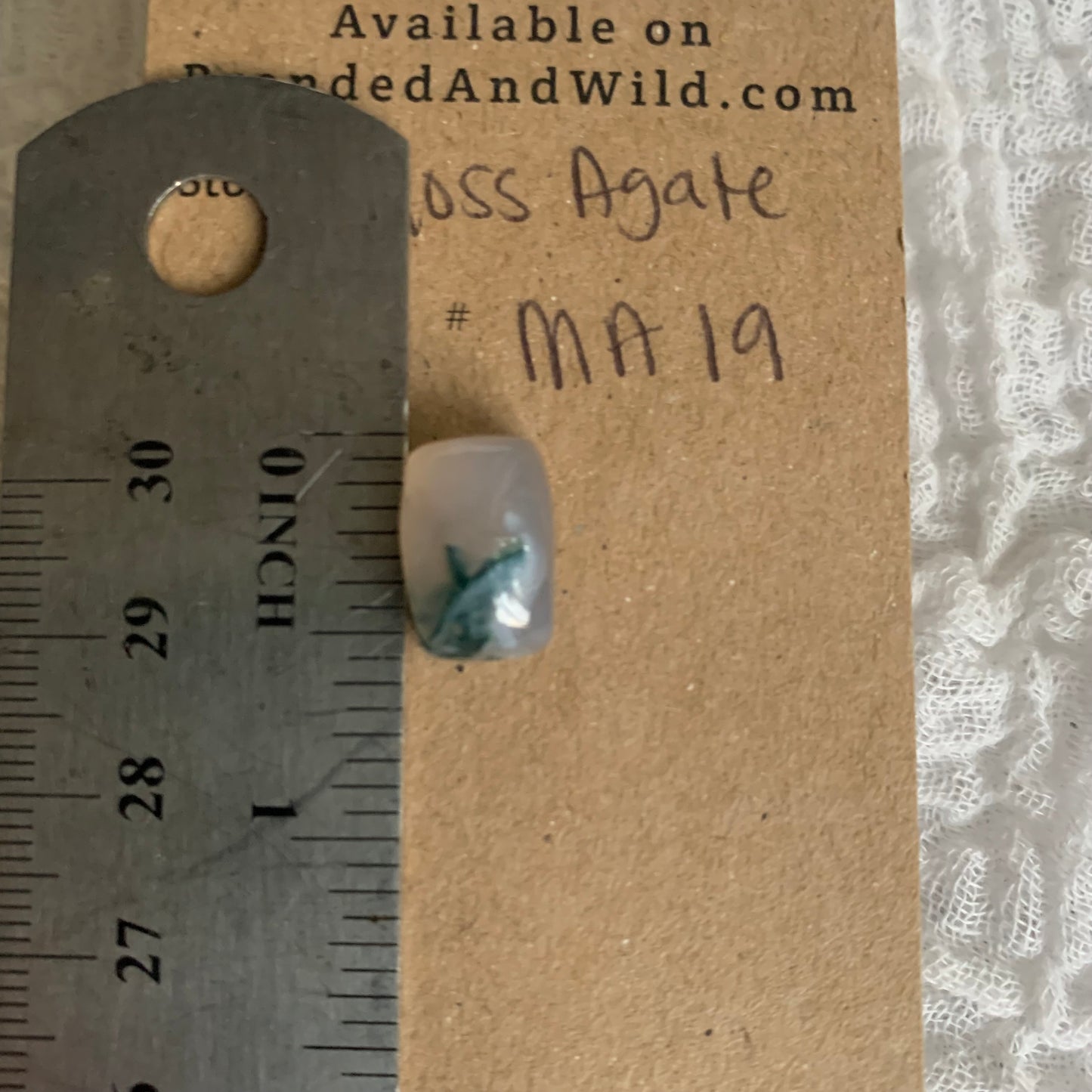 Moss Agate Cabochon- MA19