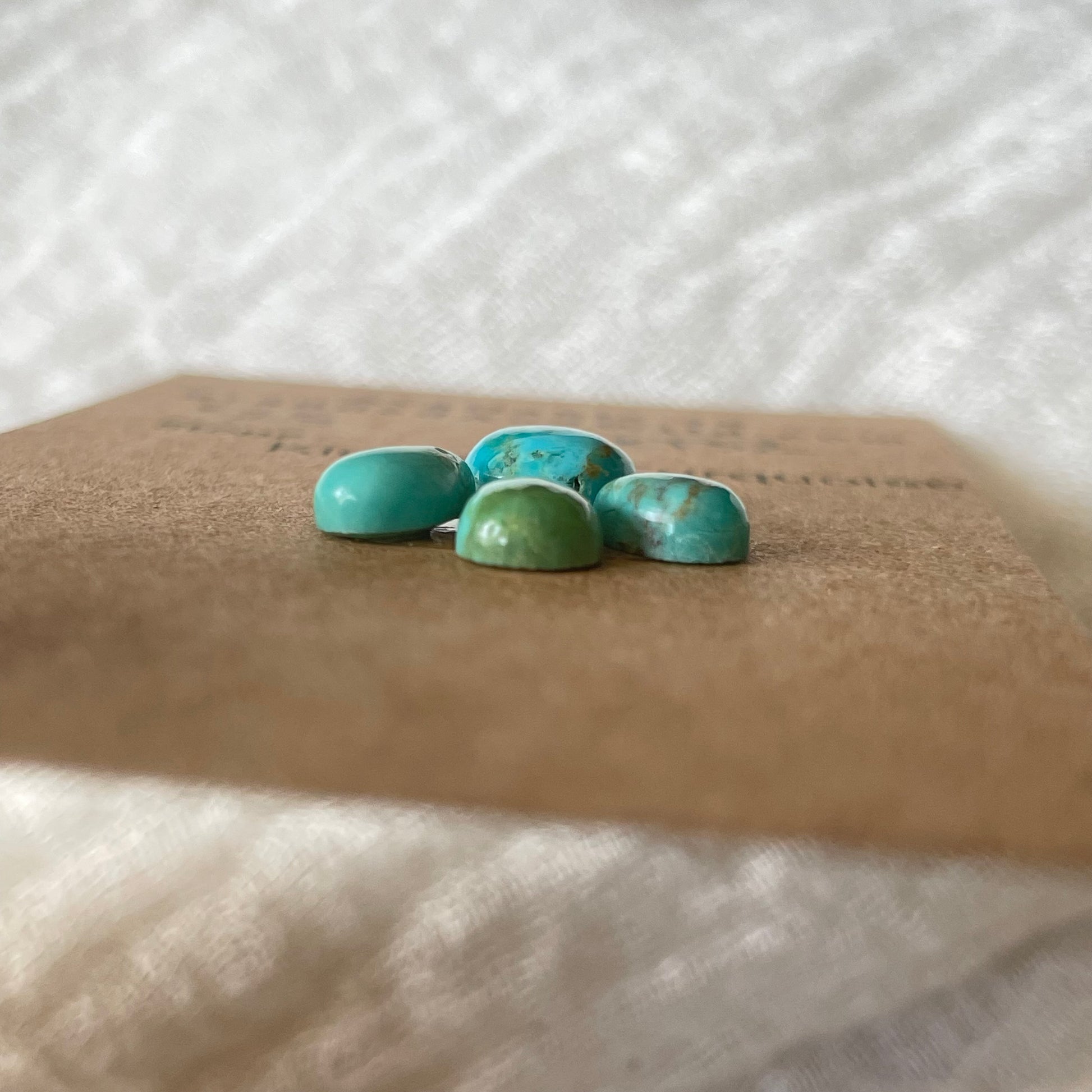 Kingman Turquoise Cabochon - KT32 B1C345E3-2F15-4B8F-9BE4-A7E95CBB6F3F Brandedandwild.com