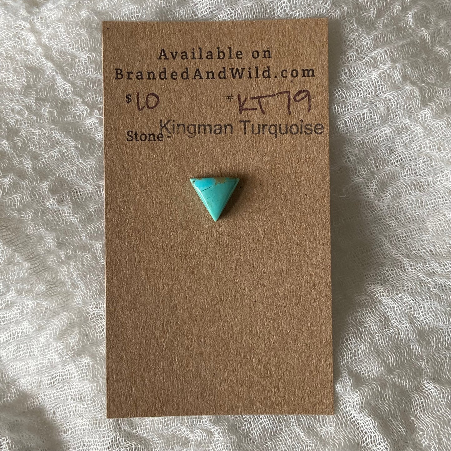 Kingman Turquoise Cabochon - KT79
