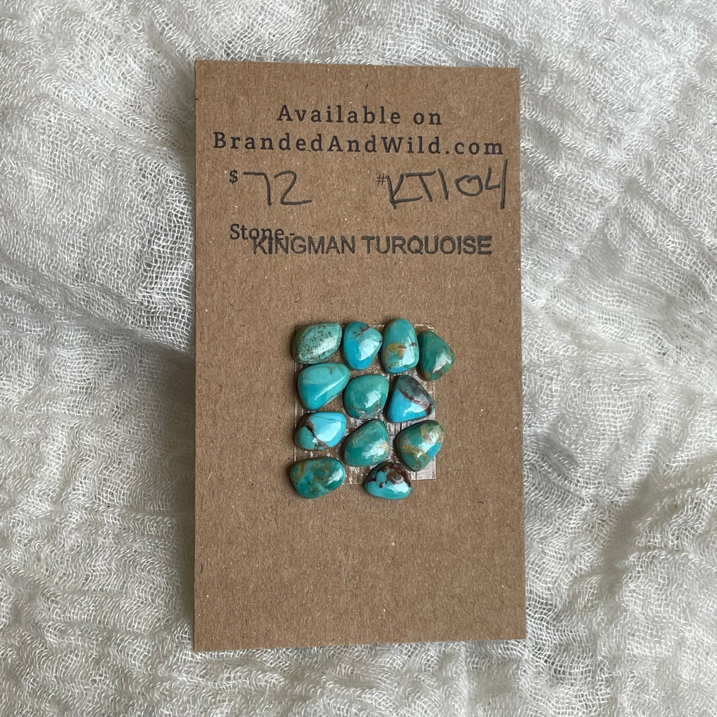 Kingman Turquoise Cabochon - KT104