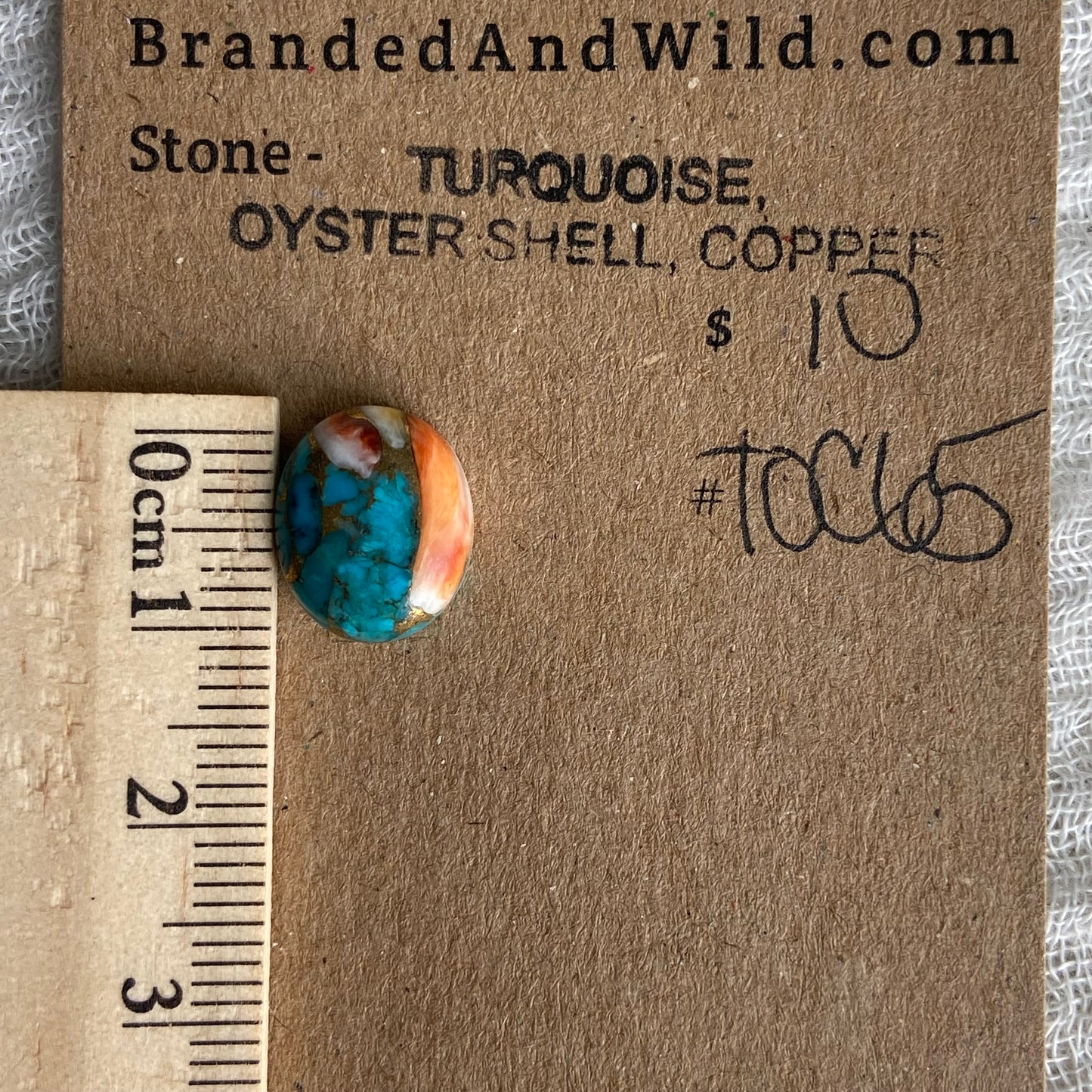 Turquoise, Oyster Shell, Copper - TOC65