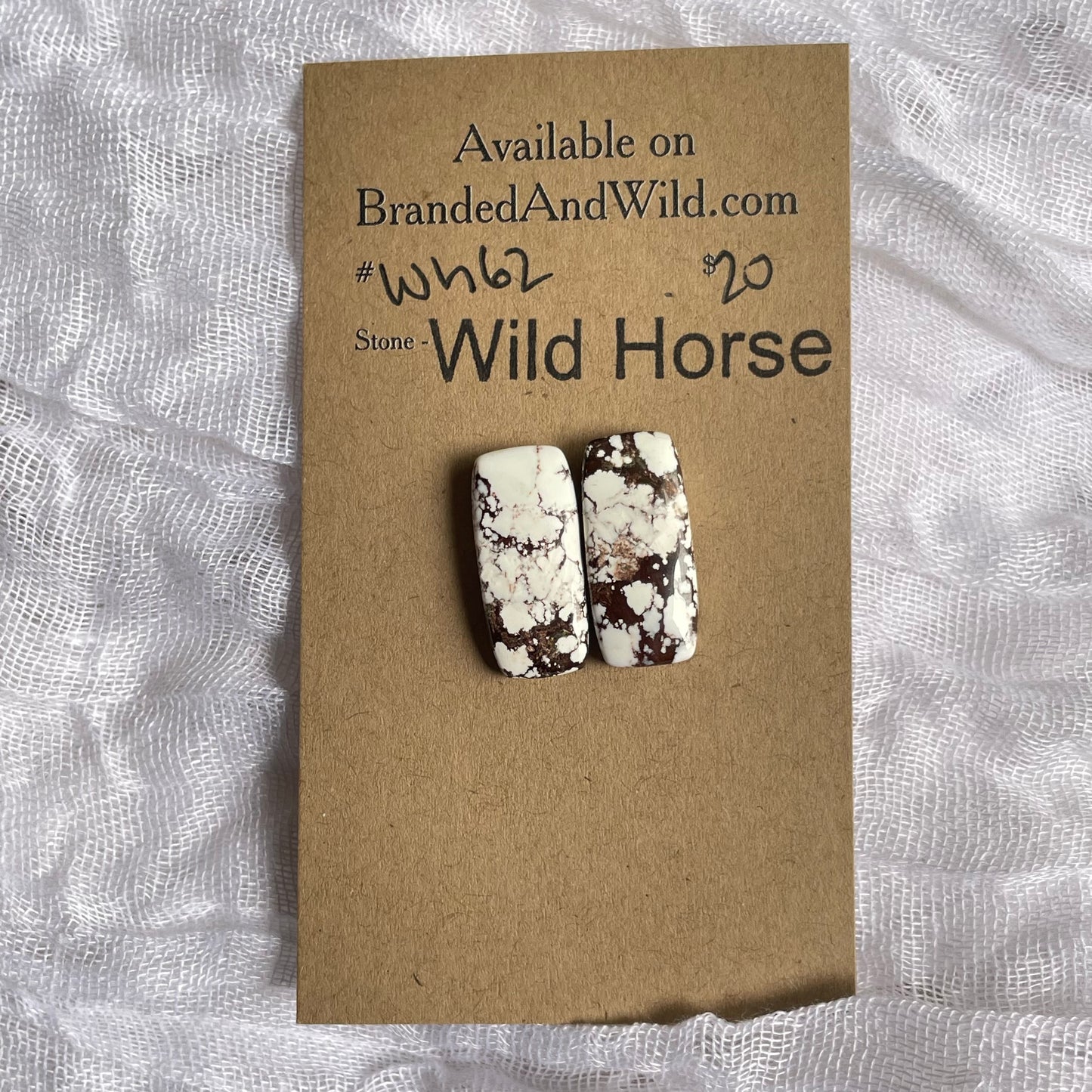 Wild Horse Cabochon - WH62 B1EA95D5-DE92-43B3-8DFC-8E6A85A69DC4 Brandedandwild.com