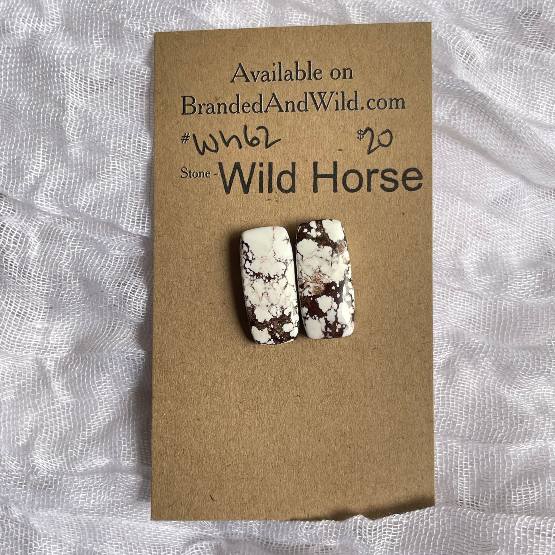 Wild Horse Cabochon - WH62 B1EA95D5-DE92-43B3-8DFC-8E6A85A69DC4 Brandedandwild.com