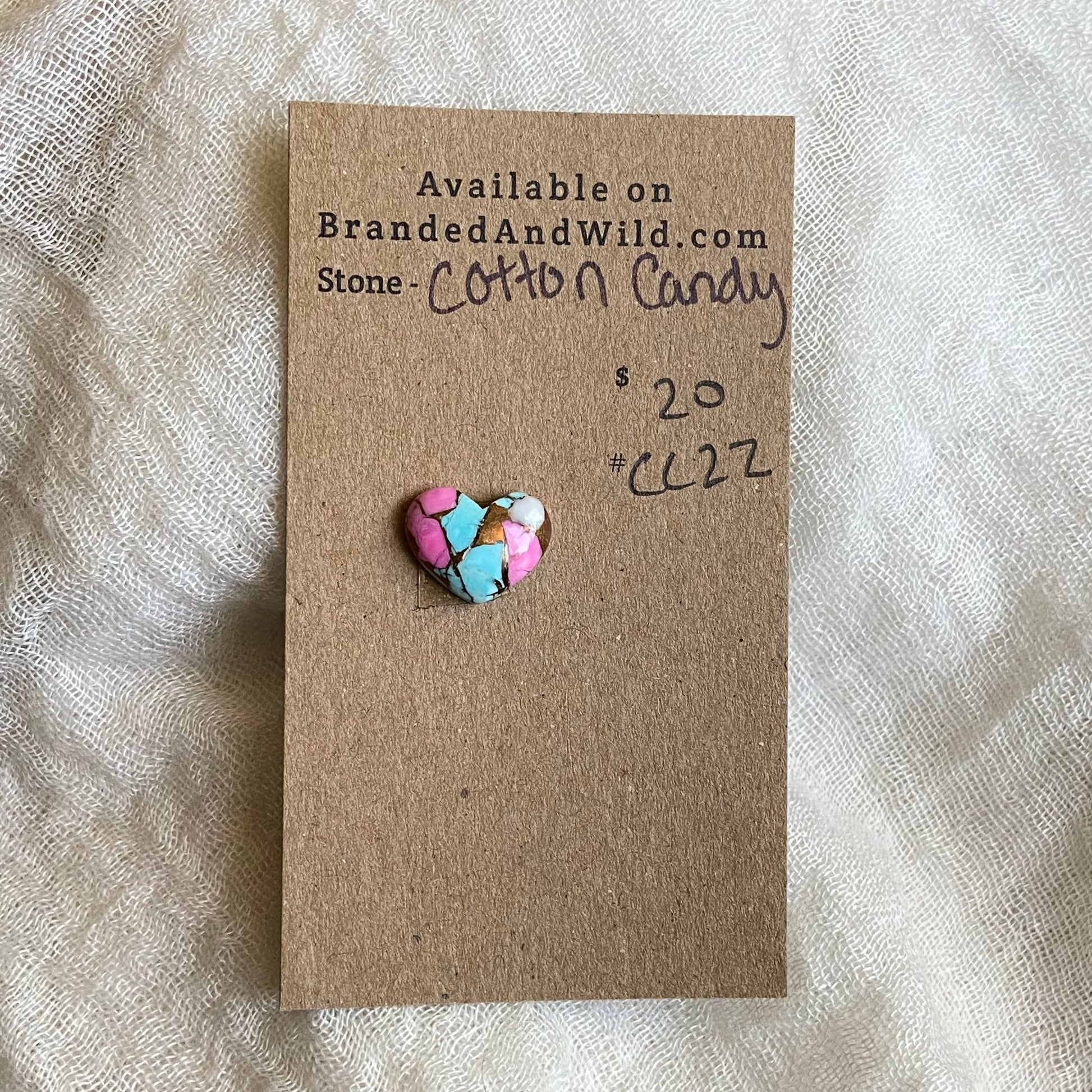 Cotton Candy Cabochon - CC22 B1FA2BB5-0979-48A7-9023-7E15BDCF4B6A Brandedandwild.com