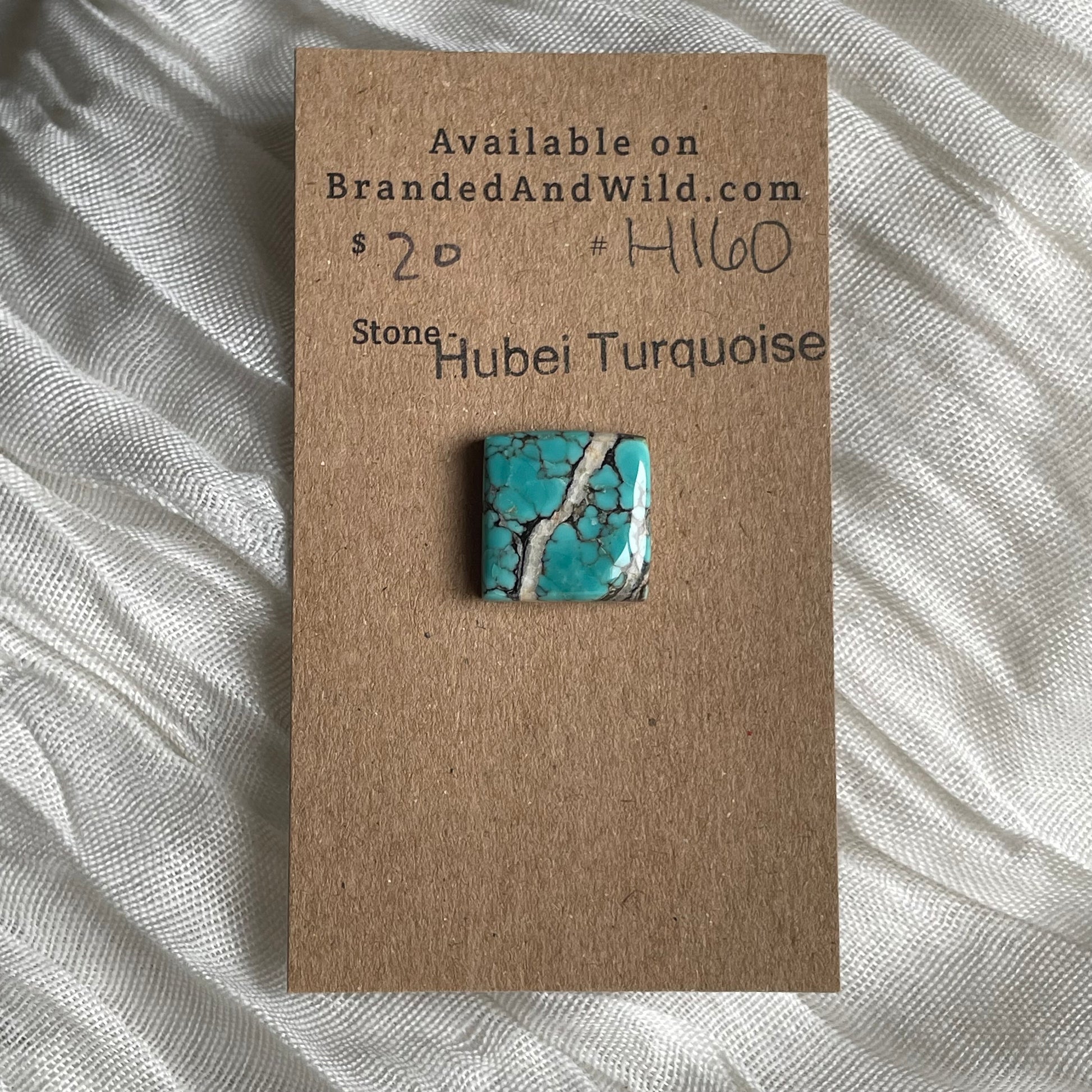 Hubei Turquoise Cabochon - H160 B208F2B5-AD91-4617-863F-000551559C2F Brandedandwild.com