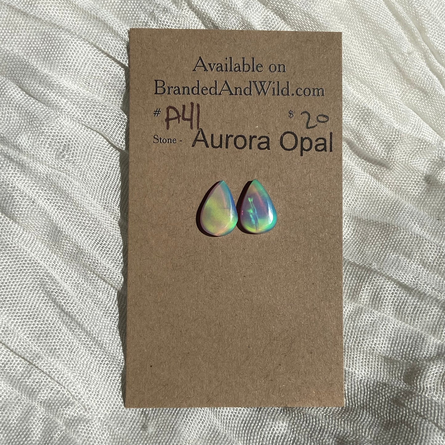 Aurora Opal Cabochon - A41 B2306667-EDF6-4044-B701-0F690E9AB2DF Brandedandwild.com