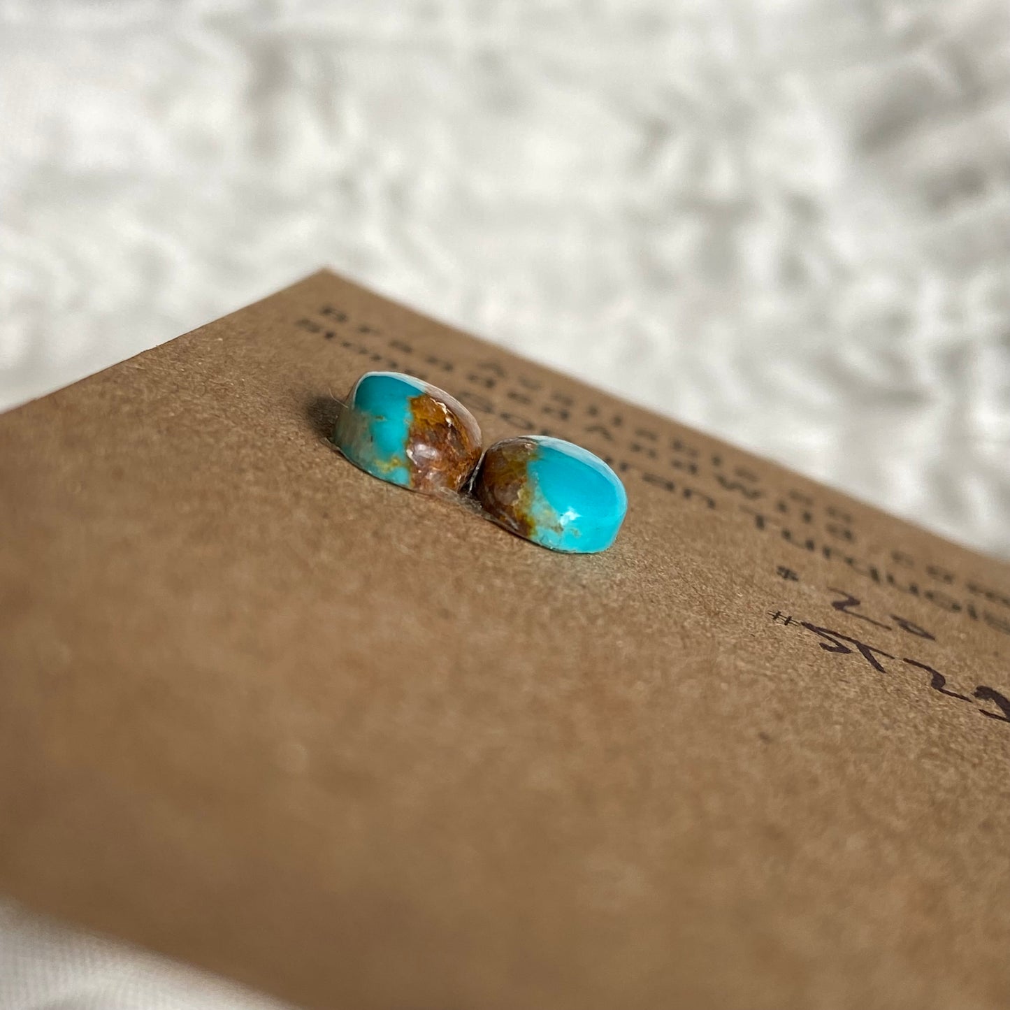 Sonoran Turquoise Cabochon - ST21 B2379632-38C9-4A73-92E3-19907C6AAC8A Brandedandwild.com