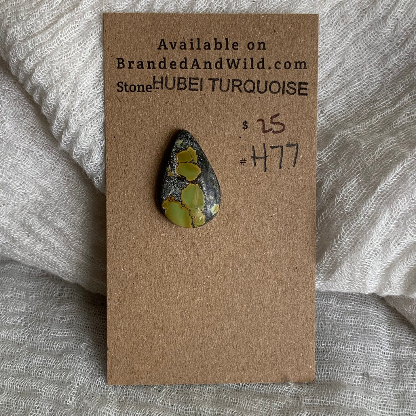 Hubei Turquoise Cabochon - H77