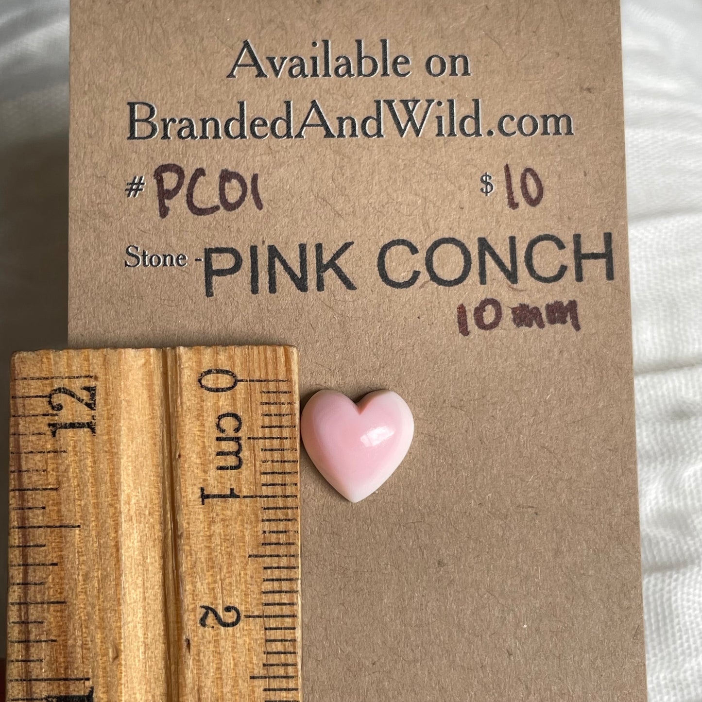 Pink Conch Cabochon - PC01 B2515CB1-05FA-41DF-8B55-0886EFB663CE Brandedandwild.com