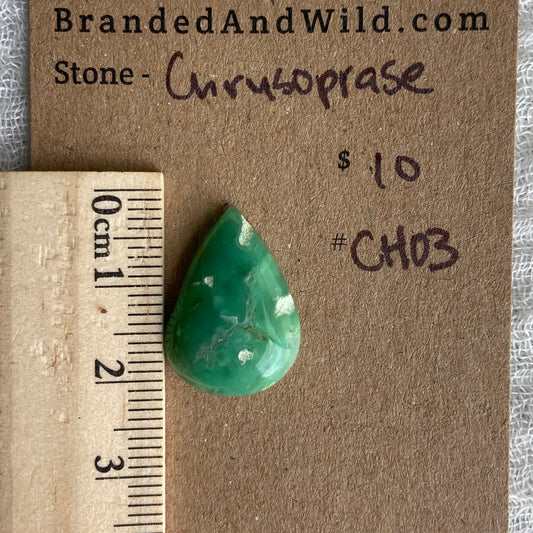 Chrysoprase Cabochon - Ch03
