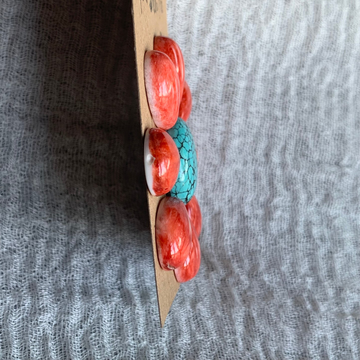 Hubei / Oyster Shell Cabochon - Mix9